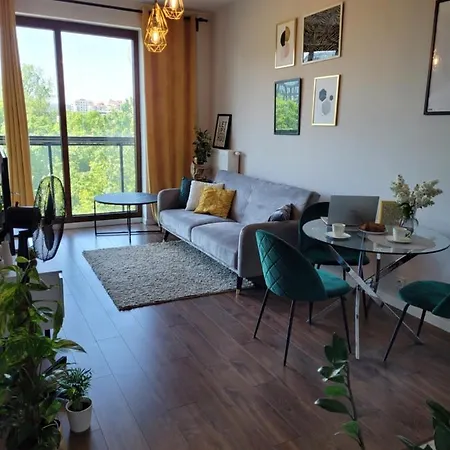 Vizzit Us Premium Marina Mokotow Lägenhet *